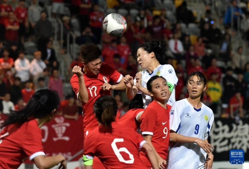 国际足球赛事，女队获得胜利